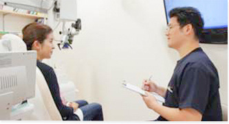 安心できる治療と説明